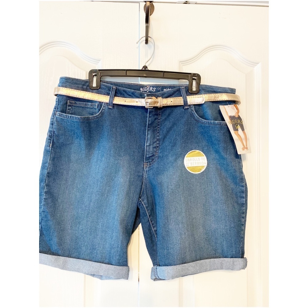 Riders by Lee Midrise Bermuda size 18 casual